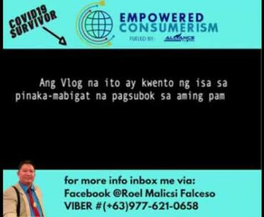 COVID19 SURVIVOR HELPED BY EC PRODUCTS