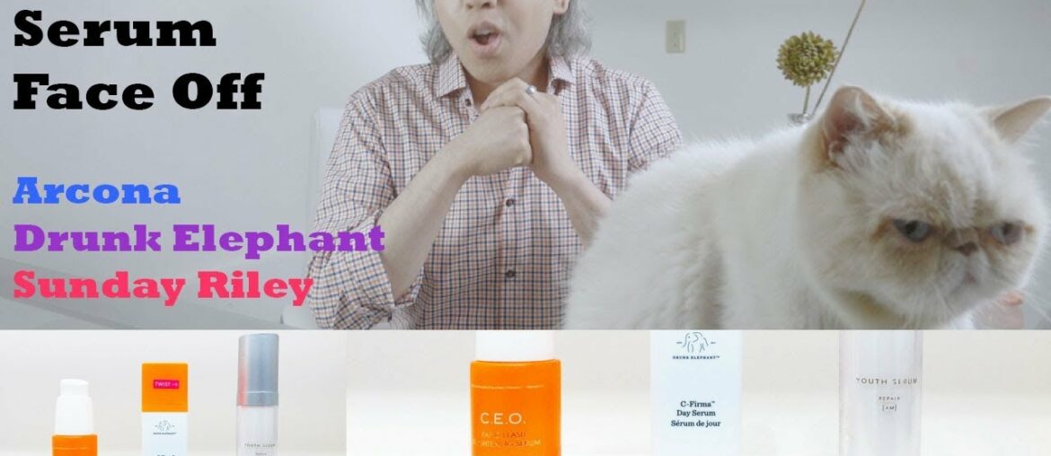 Vitamin C Skincare / Review & Compare Arcona, Drunk Elephant & Sunday Riley Non-Toxic Day Serums