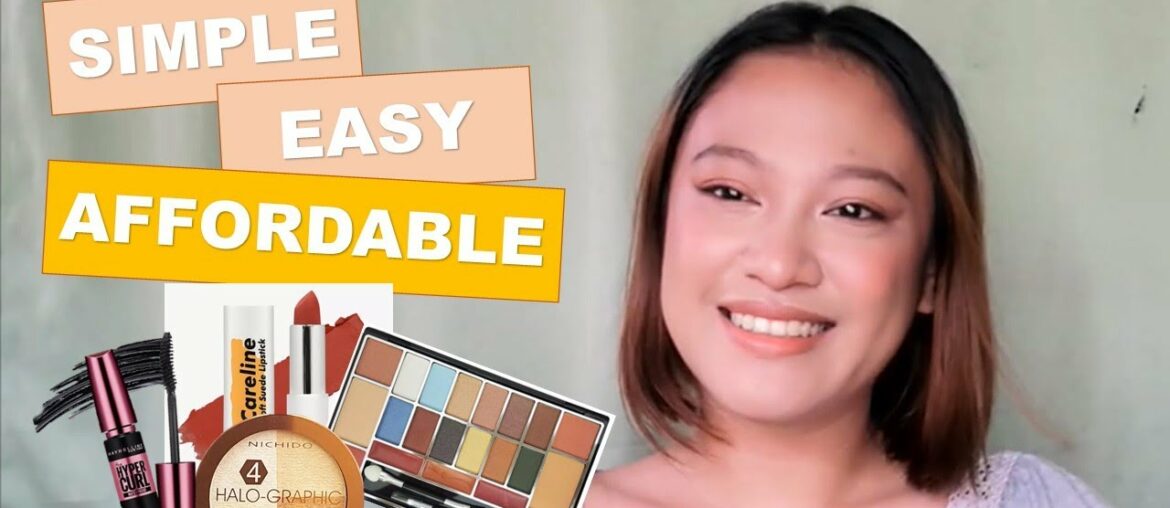 FIRST IMPRESSION: SIMPLE, EASY AND NATURAL MAKEUP USING AFFORDABLE DRUGSTORE PRODUCTS