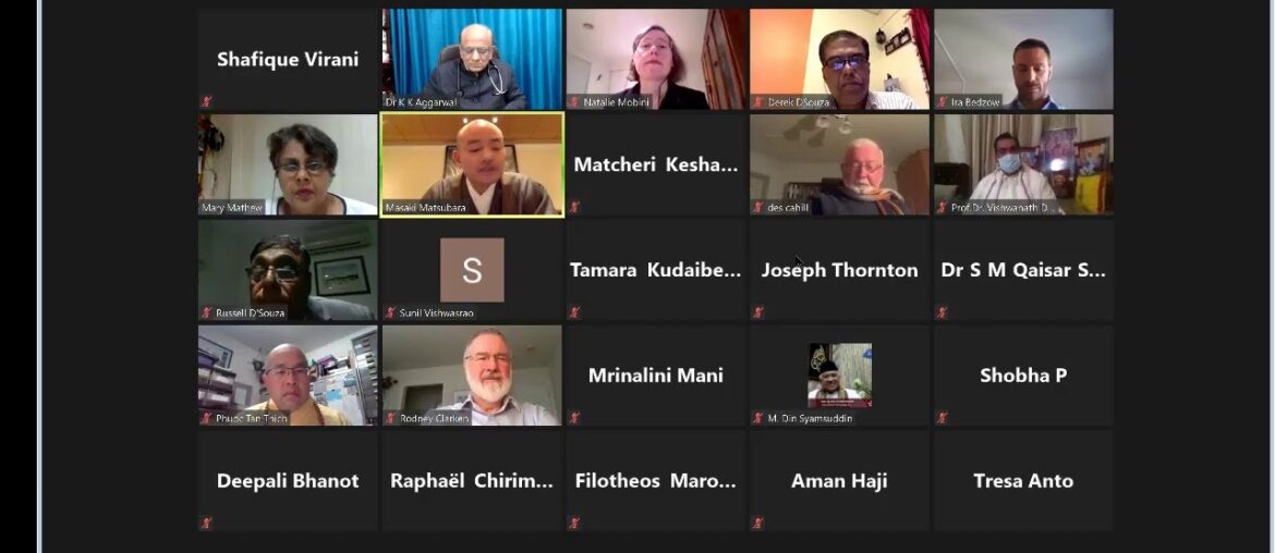 Inter failth discission on COVID 19