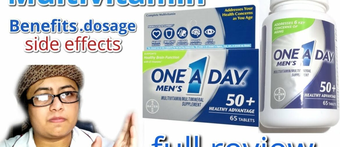 One a day for men|multivitamin for men|benefits|dosage|side effect in urdu/hindi