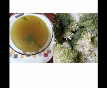 BROCCOLI SOUP- IMMUNITY BOOSTER ( EASY& HEALTHY RECIPE)