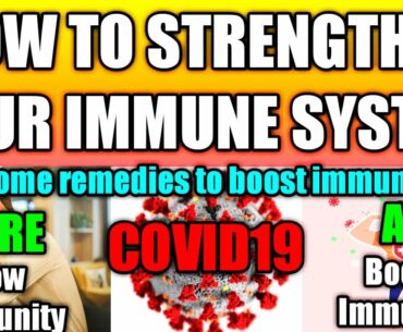 How to make your immune system powerful | Tips to strengthen your immune system | Home remedies.