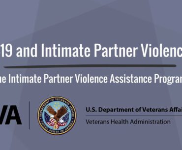 COVID-19 and Intimate Partner Violence (IPV)