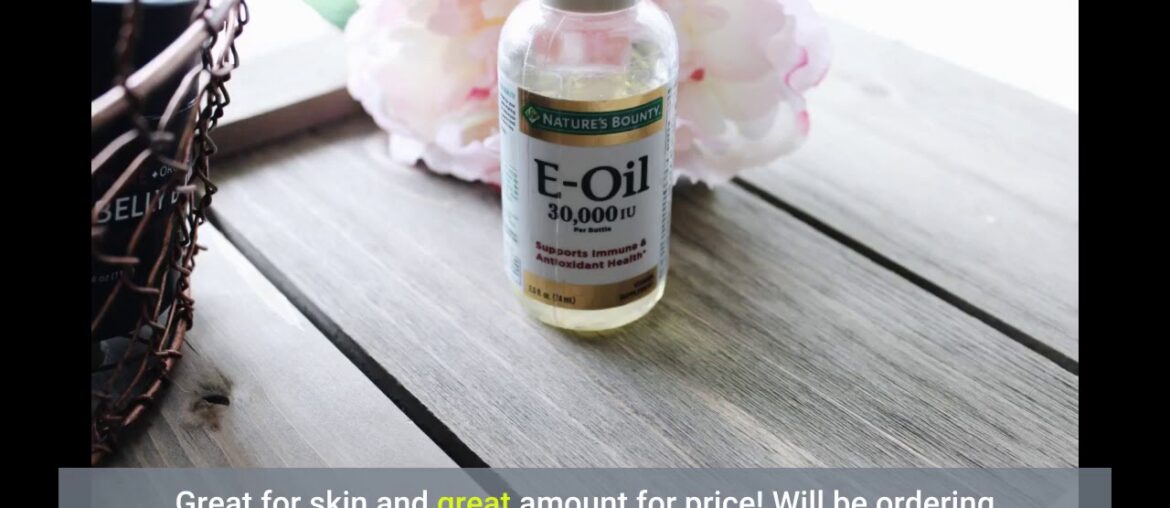 Review Vitamin E Oil by Nature's Bounty, Supports Immune Health & Antioxidant Health, 30,000IU...