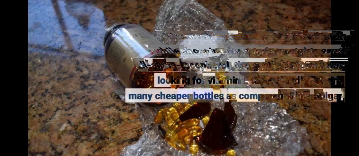 Review Solgar Vitamin E 268 MG (400 IU) Mixed (d-Alpha Tocopherol & Mixed Tocopherols), 100 Sof...