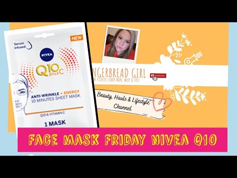 Face mask Friday nivea q10 and vitamin c
