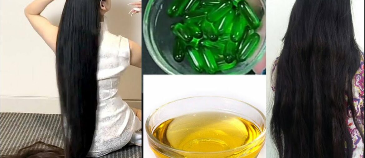 Use Vitamin E Oil for Double Hair Growth, Get Long Hair Fast, get Thick Hair