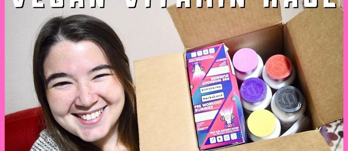 HERBALAND VEGAN GUMMIES HAUL | VEGAN VITAMINS