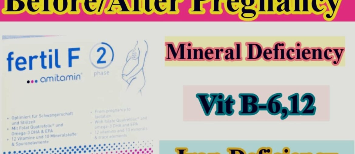 Fertil F Phase 2 Capsules Uses In Urdu|| Fertility Supplements||Mineral Deficiency||Overview|Hindi||