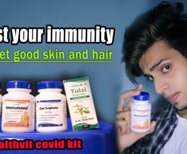 this kit helps you to boost your immunity and gives you good quality skin and hair