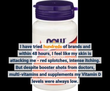 Must See Review! NOW Supplements, Vitamin D-3 2,000 IU, High Potency, Structural Support, 240 S...
