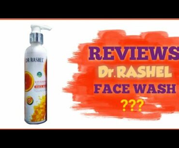 Dr.Rashel Vitamin C Face Wash|Whitning & Brightening Face Wash|Honest Review