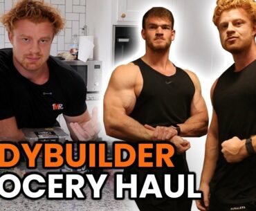 Bodybuilder Food Shopping and Training with IFBB Pro Brightman