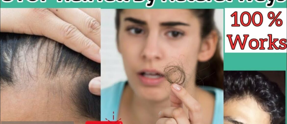 How to STOP Hairfall By Natural Ways | Tips for Men & Women | Magical Home Remedy | 100% Results |