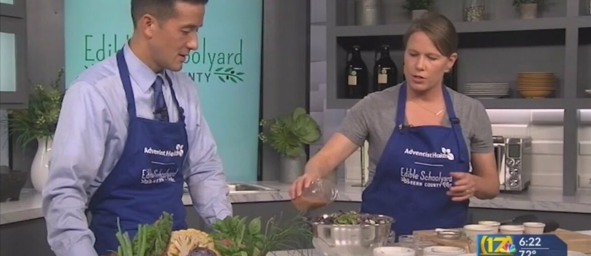 Wellness Wednesday: Plant Part Salad with Spiced Chickpeas