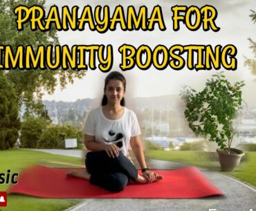 PRANAYAMA TO BOOST IMMUNE SYSTEM | INCREASE IMMUNITY| CORONAVIRUS PREVENTION| YOGANSIC |YOGA AT HOME