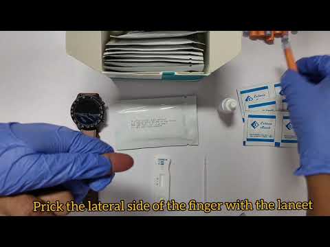 How to use COVID-19 One Step Immunity Test (Antibody Rapid Test) by Accurex?