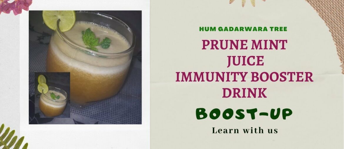 Immunity booster | BOOST-UP | Mariyam Sagheer | 1 September - 7 September 2020 | #2