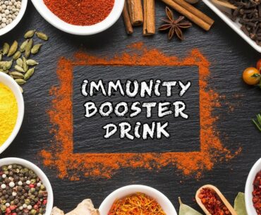 Immunity booster drink #immunity #boostimmunity #lockdownnutrition #healthtips #diet #food #covid19