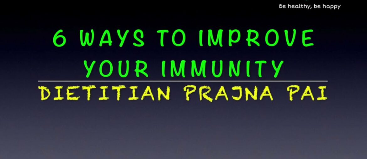 6 ways to improve your immunity | OTB Wellness