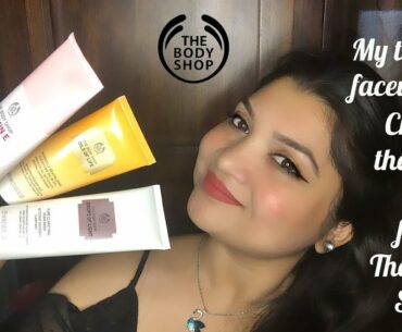 Best & Top 3 facewashes | The Body Shop | Vitamin E | Drops of Light | Oils of Life | Luxury range