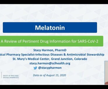 Melatonin: Evidence-Based Health Information Related to COVID-19