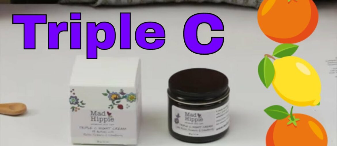 Mad Hippie Skincare Triple C Night Cream Review and How to Use