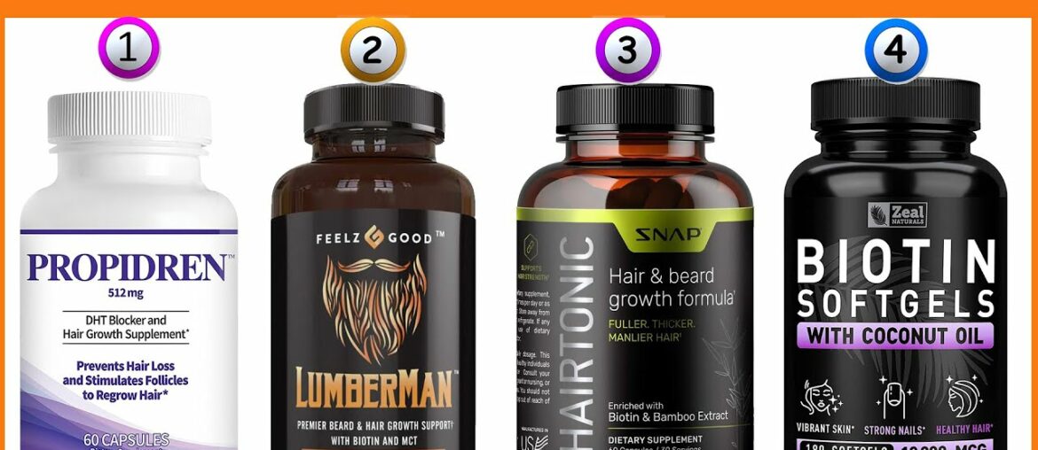 Best Hair Growth Hair Vitamins for Men For Hair Growth And Thickness