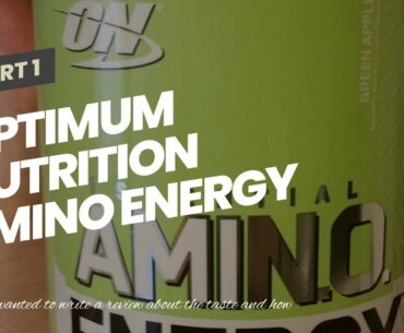 Optimum Nutrition Amino Energy - Pre Workout with Green Tea, BCAA, Amino Acids, Keto Friendly,...