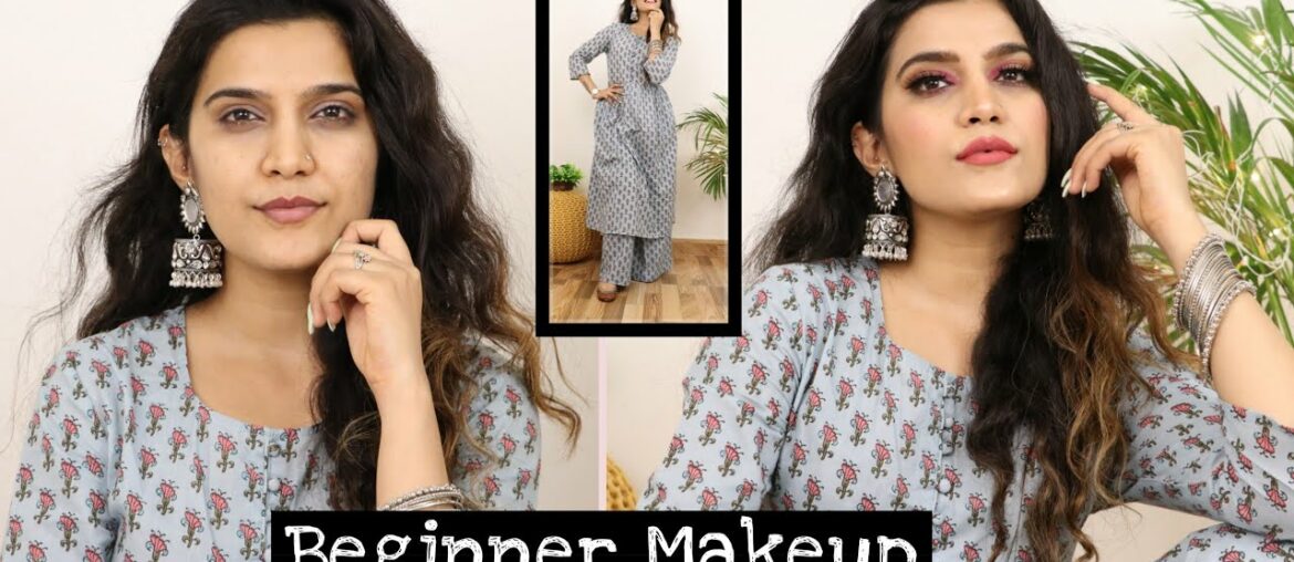 Step By Step Makeup Tutorial For - BEGINNERS | Makeup Under 500 Rs. | Super Style Tips