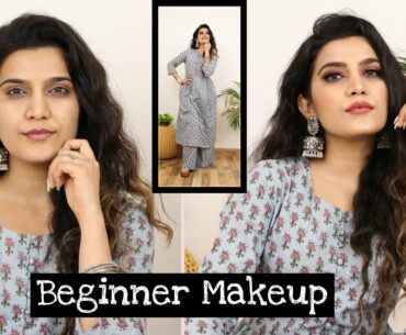 Step By Step Makeup Tutorial For - BEGINNERS | Makeup Under 500 Rs. | Super Style Tips