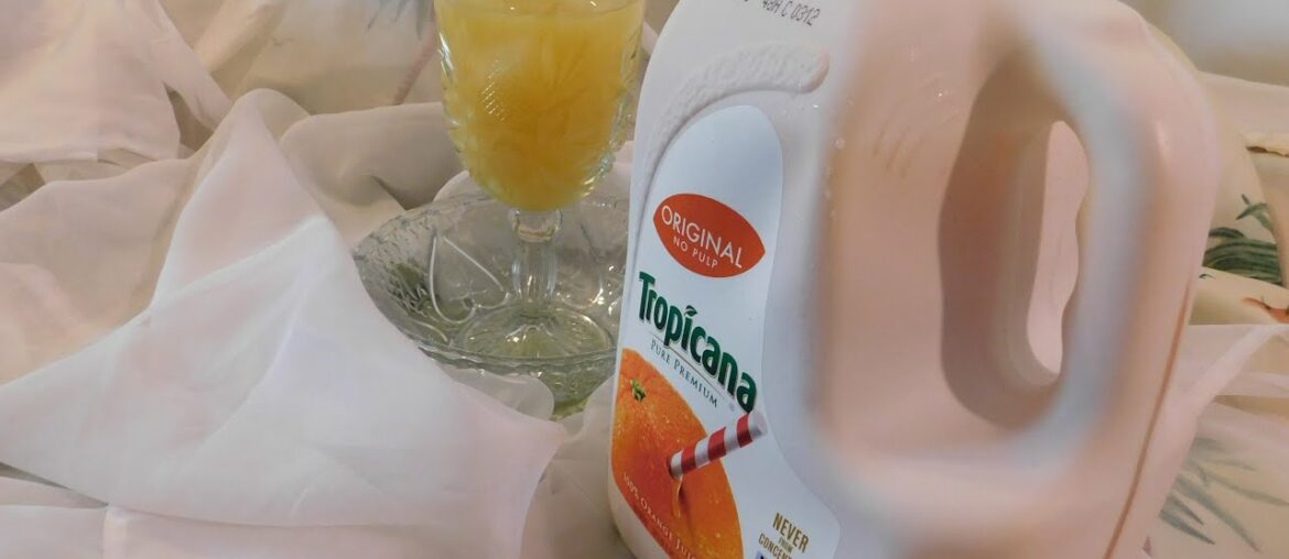 Tropicana Juice:  Pure Squeezed Orange Juice