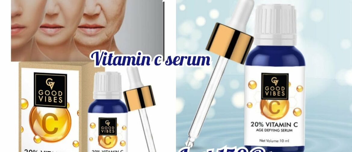 #Good Vibes Good Vibes Skin Glow Serum Vitamin C &Vitamin B3 Full REVIEW I
