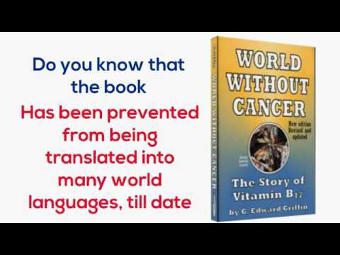 Death of Cancer. Short video synopsis of sources of vitamin B17