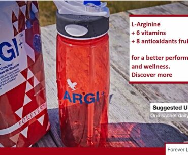 L+Arginine with 6 vitamins and 8 fruits = ARGI+ Forever Living (ENG)