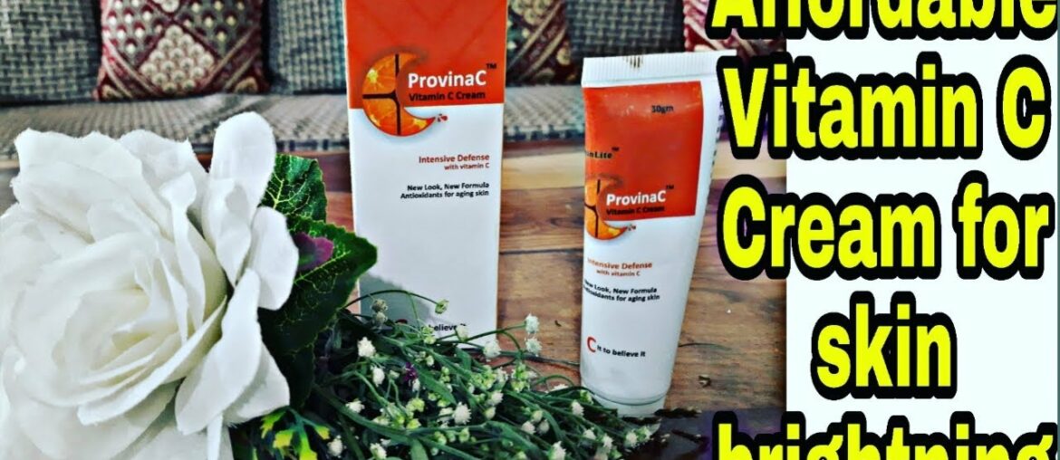 Affordable Vitamin C Cream for skin brightning honest Review |Saim beauty World