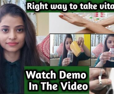 Benefits Of Vitamin C  |  How To Take Vitamin C Supplements | Explained  With Demo