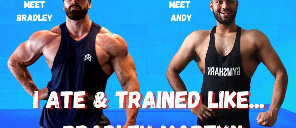 I Tired Bradley Martyn Diet & Workout Plan For 24 hours | fitness youtuber