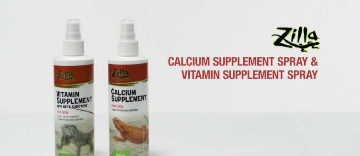 Zilla Calcium & Vitamin Supplements
