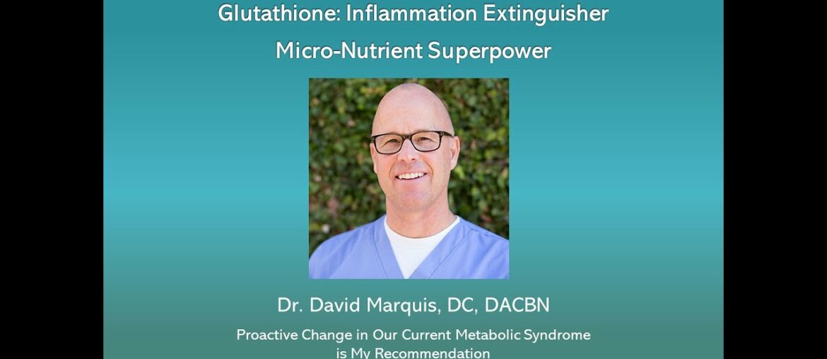 COVID, COLD and FLU: Glutathione Inflammation Extinguisher