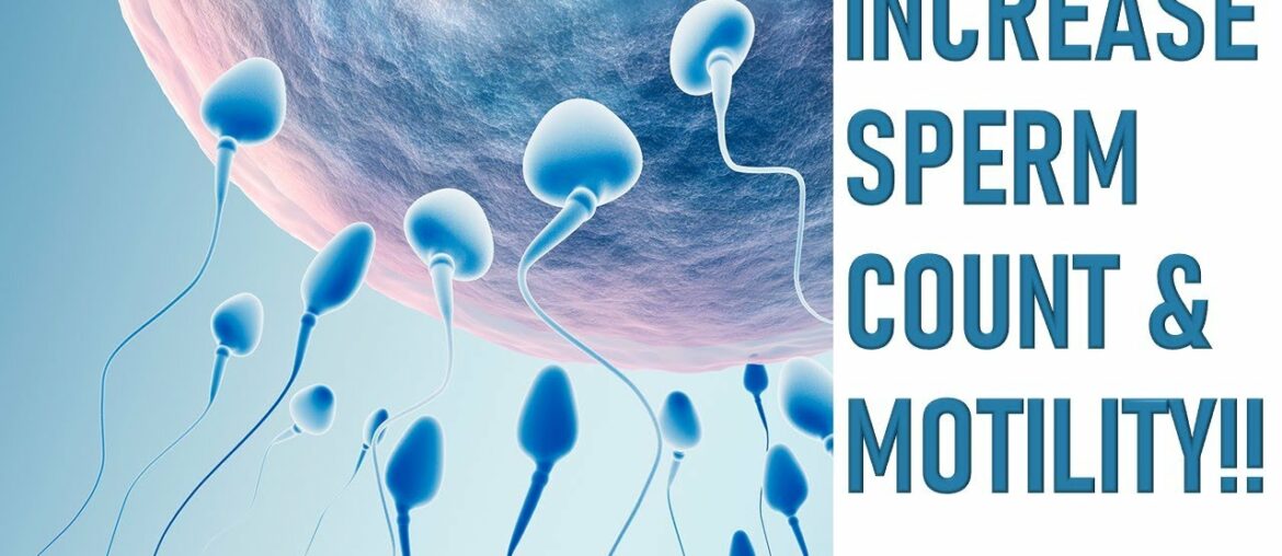 How to Increase sperm count and Motility: Diet and Herbal supplements