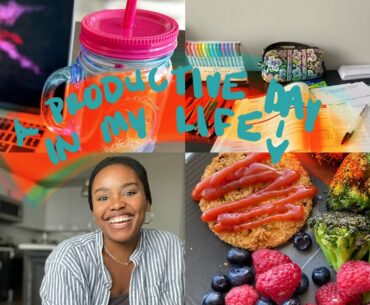 A PRODUCTIVE DAY IN MY LIFE: Studying (medical school), Cleaning, Workouts, To-Do lists