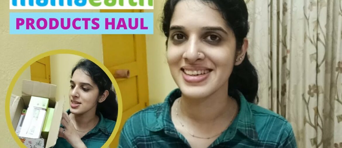 MAMAEARTH HAUL | UNBOXING | UNDER EYE CREAM | ONION HAIR MASK | VITAMIN C SERUM | ATHIRA DEVAN