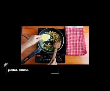 Chicken Omelette with Veggies