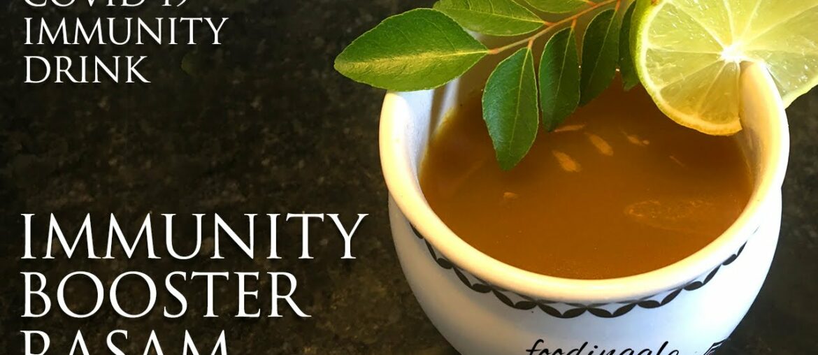 Immunity Booster Rasam | South Indian Immunity Drink for Covid19