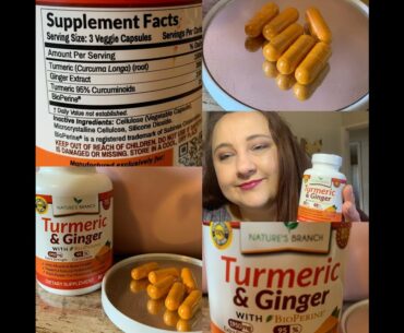 Vitamin and Supplements: Turmeric and Ginger