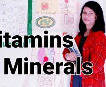 #Vitamins & #Minerals //#Biology Class//#EducatorSharmin