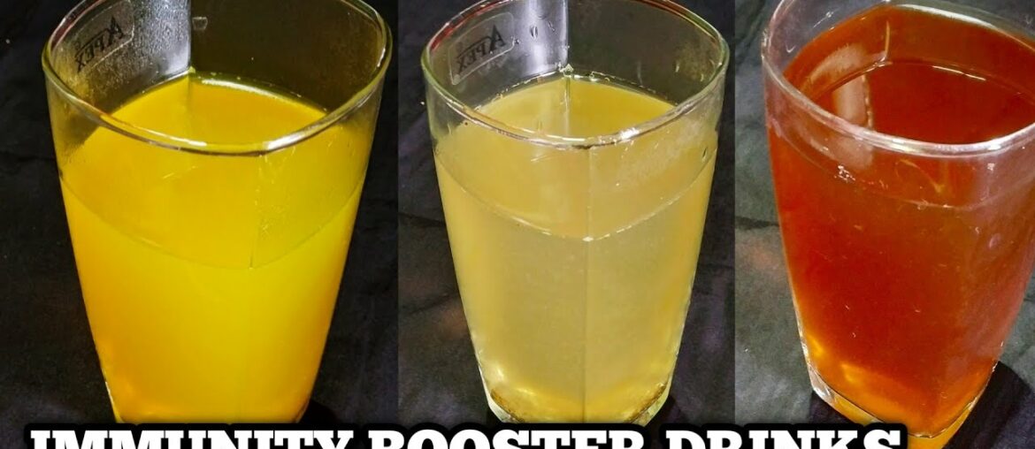 immunity boosting drinks | covid 19 | ayurvedic kadha | yellow tea | lemom water |