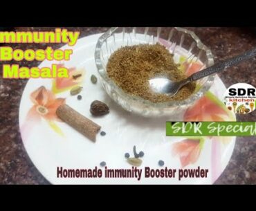 Immunity Booster powder, Homemade immunity booster masala, chai masala